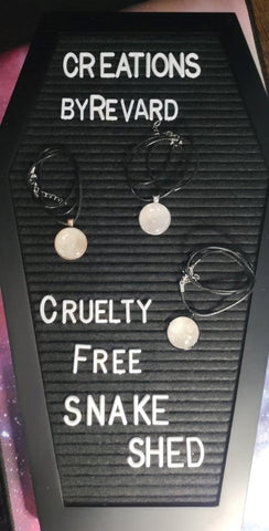 Cruelty Free Snake Shed Classic ( Top Piece ) Necklace